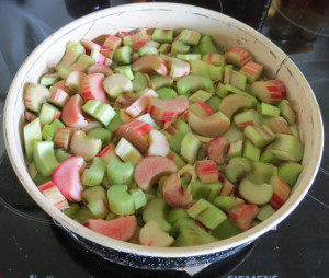 Backrezepte Rhabarberkuchen mit Baiserhaube