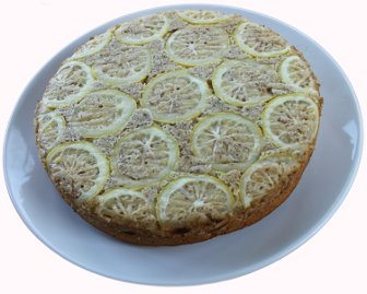 Zitronenkuchen ohne Puderzucker