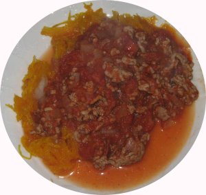 Spaghettikrbis-Bolognese Kinderportion