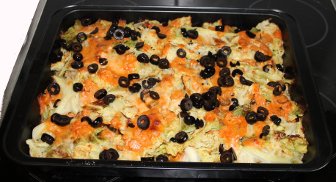 Auberginen Lasagne vegetarisch