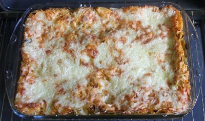 fertige Sauerkrautlasagne