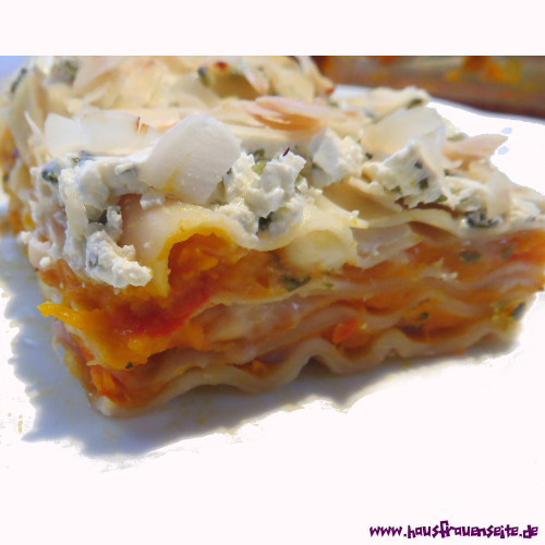 Kürbis-Mozzarella-Lasagne-Rezept