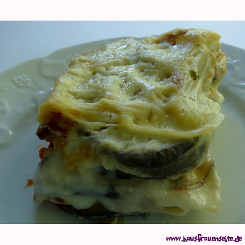 vegetarische Auberginen-Lasagne