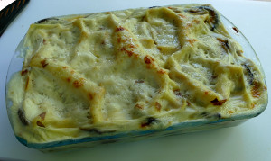 vegetarische Auberginen-Lasagne