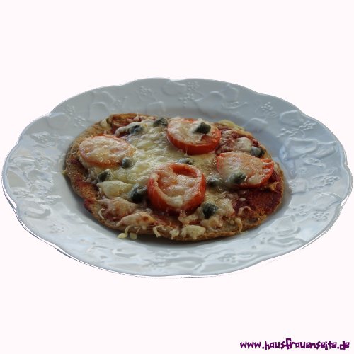 Low Carb Pizzateig aus Thunfisch und Ei