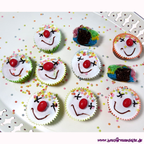 Clown-Muffins-Rezept