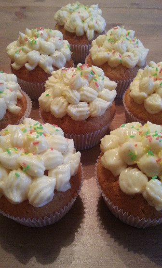 Cupcakes  mit Creme