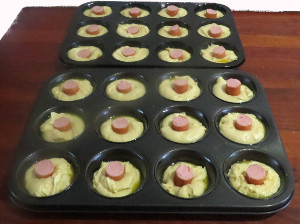 Hot-Dog-Muffins Rezept