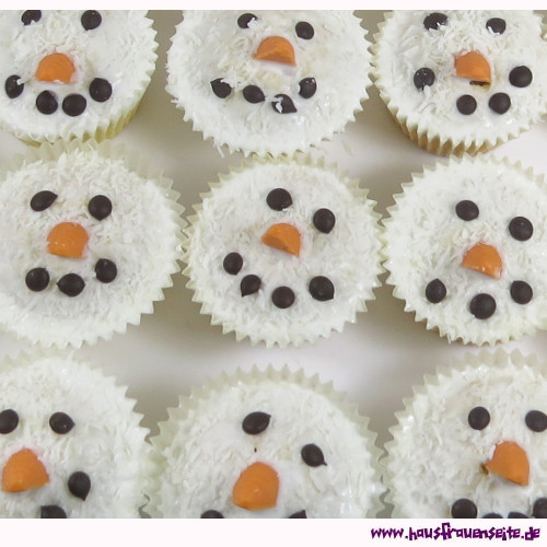 Schneemannmuffins