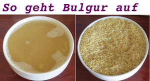 So geht Bulgur auf