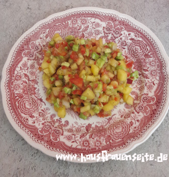 Salsa Pfirsich-Avocado