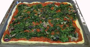 Pizza Fiorentina Rezept
