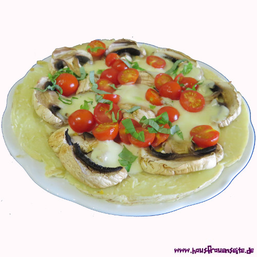 vegetarische Kndelpizza