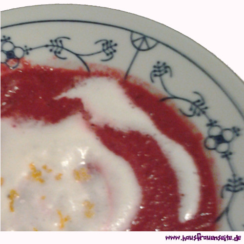 Orangen-Rote Bete-Suppe