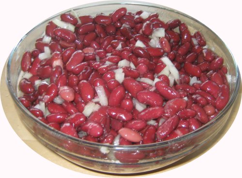 roter Bohnensalat