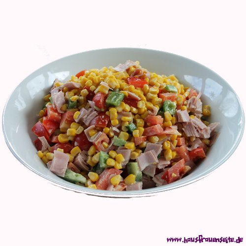 bunter Maissalat - Salatrezept mit Bild