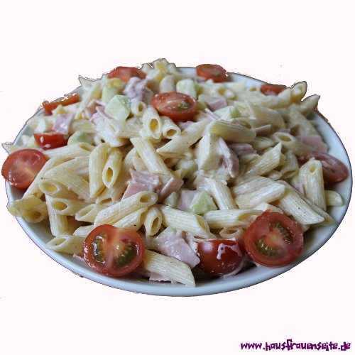 leichter Nudelsalat mit Joghurtdressing