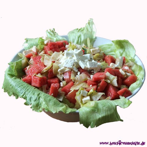 Wassermelonen-Feta-Salat