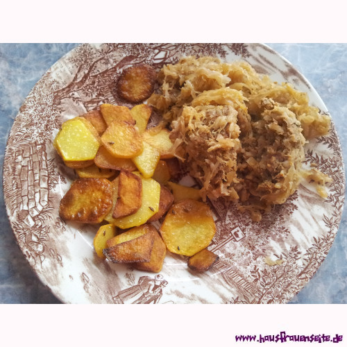 Sauerkrauttopf mit Hackfleisch