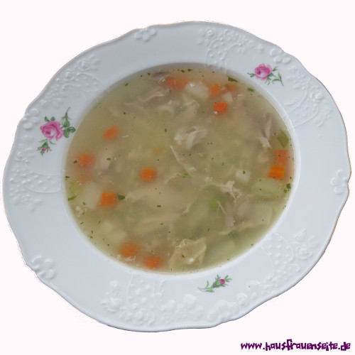 schlanke Hhnersuppe