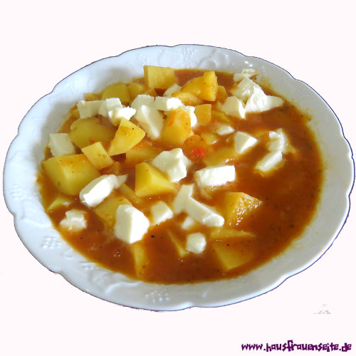 mexikanische Kartoffelsuppe