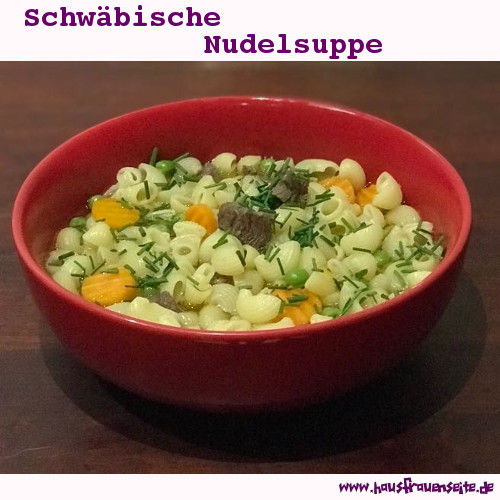 Schwbische Nudelsuppe