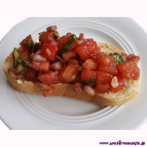 Bruschetta mit Tomaten