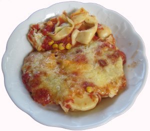 Tortellini in Tomaten Sahne Sauce