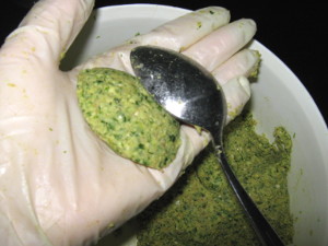 Falafel machen