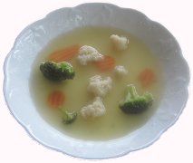 Rezepte für vegetarische Suppe