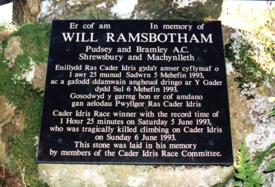 Gedenktafel fr Will Ramsbotham