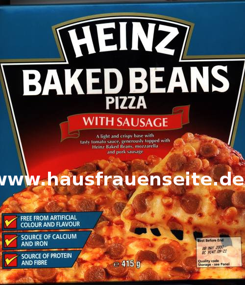 Baked Beans Pizza